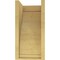 Ekena Millwork 8"W x 8"D x 16"H Wide Helena Rough Cedar Woodgrain TimberThane Corbel, Primed Tan CORUR08X08X16HELRCPR - alternate 5